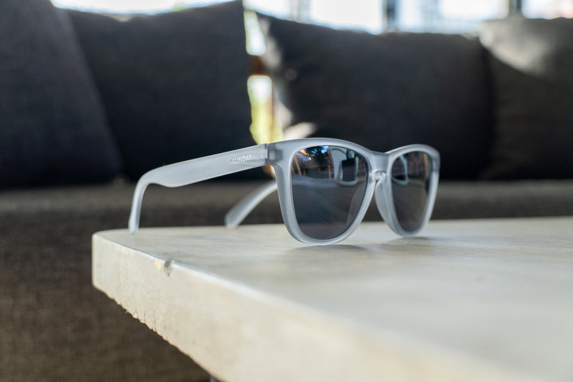 Sunday Shades Classic Series Sunglasses - Maverick Silver