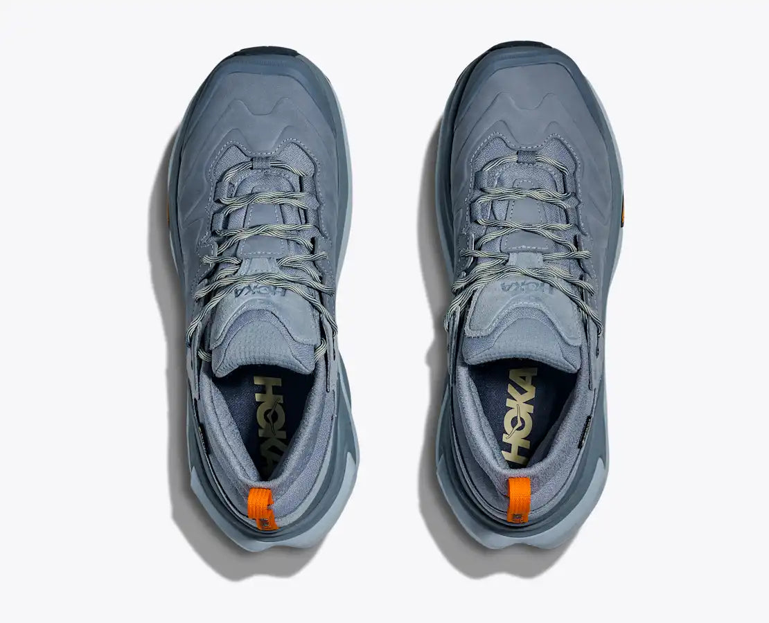 Buy HOKA Men Kaha 3 Low GTX - Washed Blue / Mineral Blue for running in Singapore - Running Lab SG