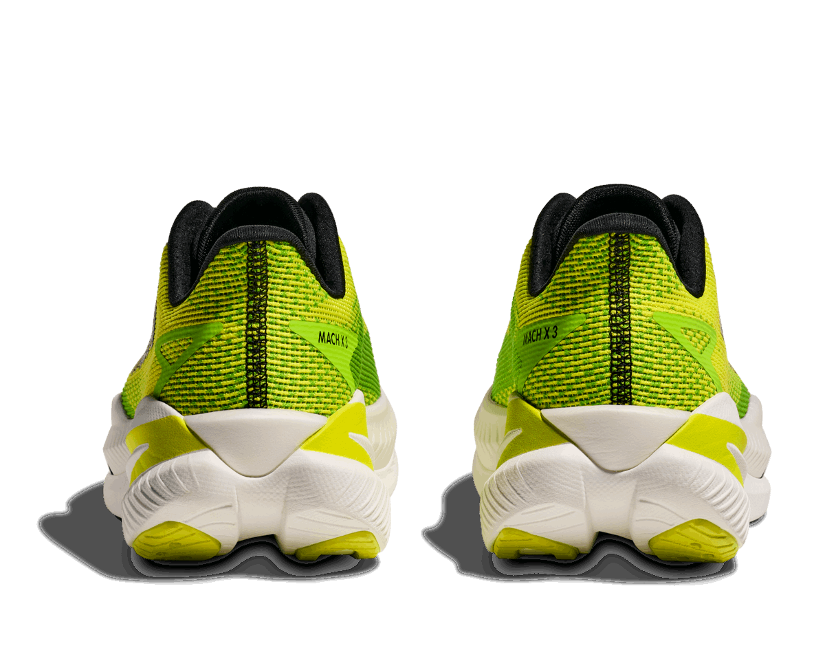 HOKA Men Mach X 3 Wide - Neon Hoka Citrus / Neon Lime