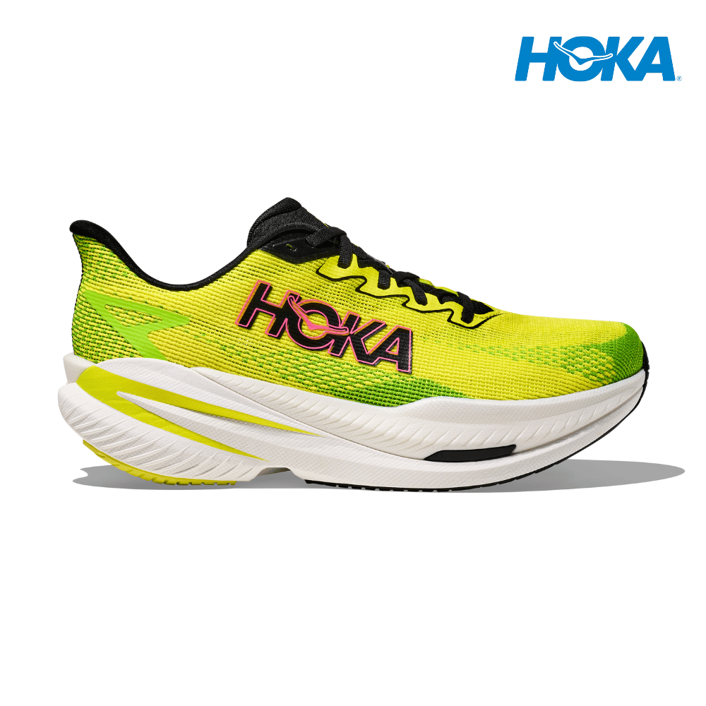 HOKA Men Mach X 3 Wide - Neon Hoka Citrus / Neon Lime