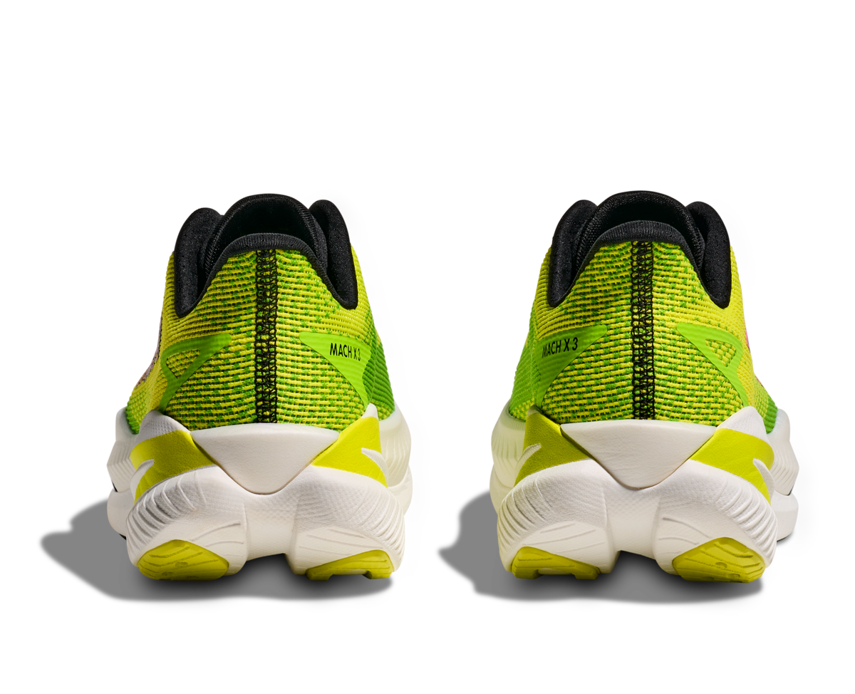 HOKA Men Mach X 3 Wide - Neon Hoka Citrus / Neon Lime
