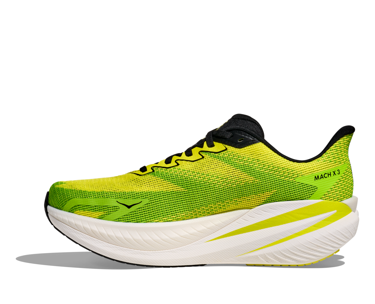 HOKA Men Mach X 3 Wide - Neon Hoka Citrus / Neon Lime
