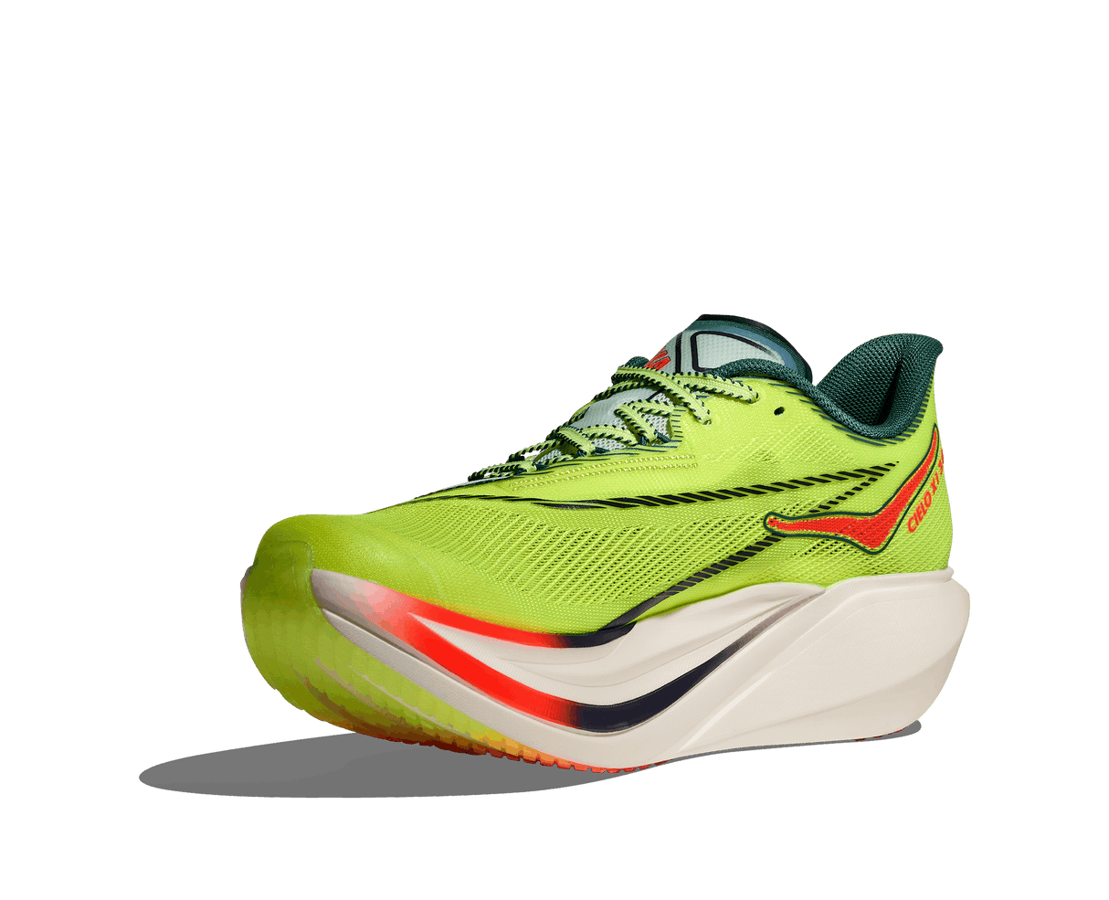 Buy HOKA Unisex Cielo X1 3.0 - Neon Yuzu / Thyme for running in Singapore - Running Lab SG