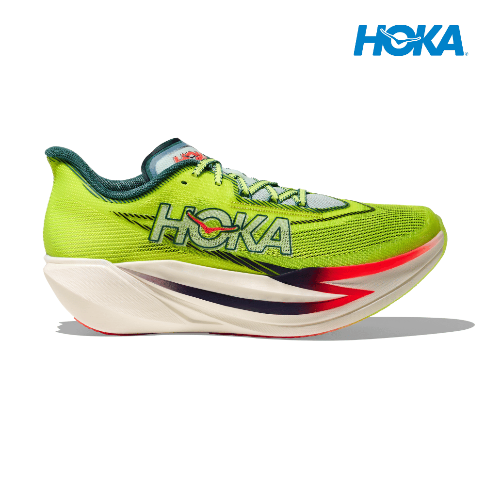 Buy HOKA Unisex Cielo X1 3.0 - Neon Yuzu / Thyme for running in Singapore - Running Lab SG