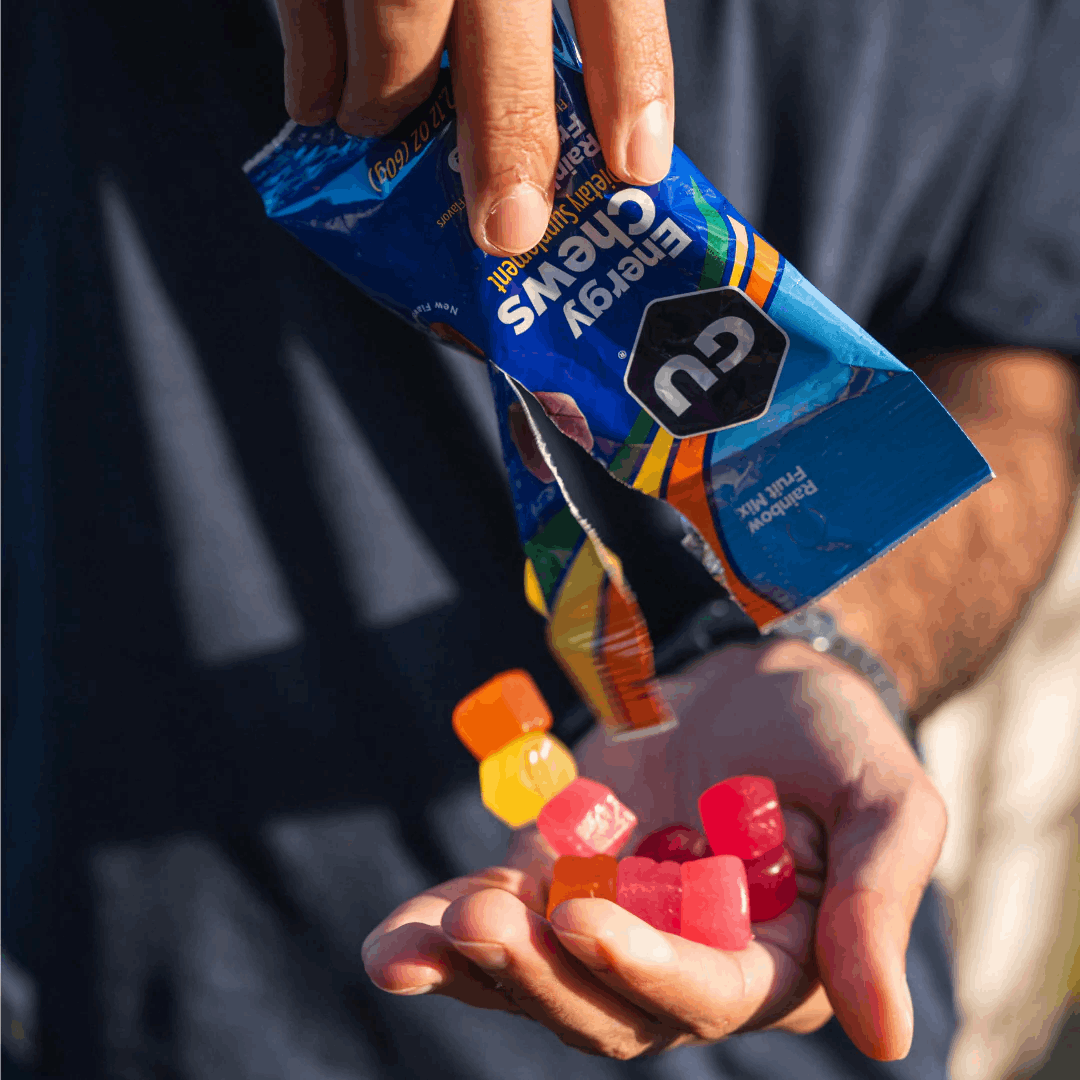 Buy (1 Pack) GU Energy Chews - Rainbow Fruit Mix - Expiry Date: Oct 2026 for running in Singapore - Running Lab SG