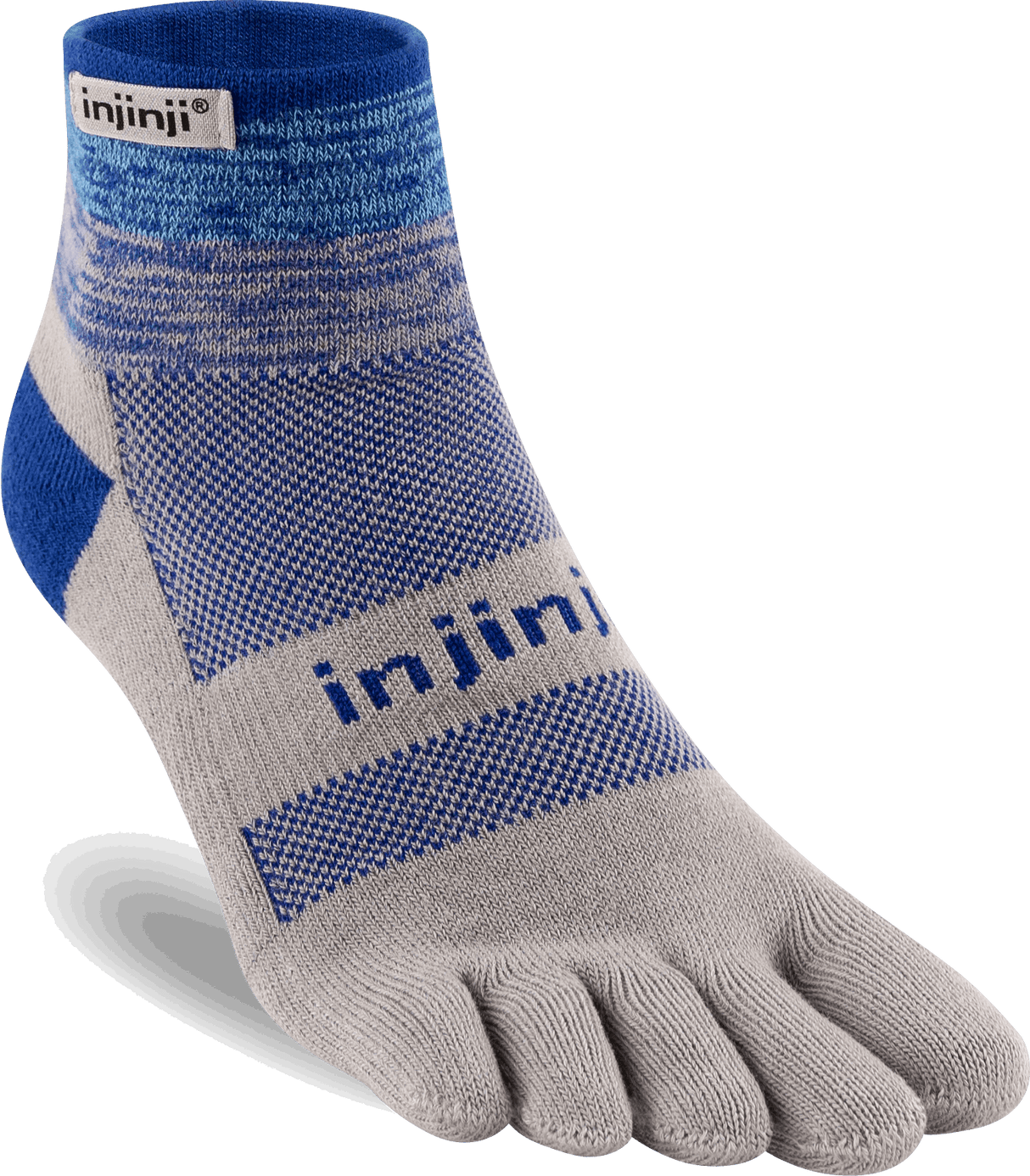 Injinji Trail Midweight Mini-Crew Coolmax - Neptune