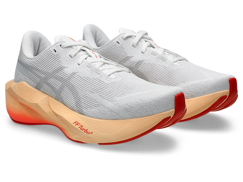 Buy ASICS Women Novablast 6 - White / Vivid Coral for running in Singapore - Running Lab SG