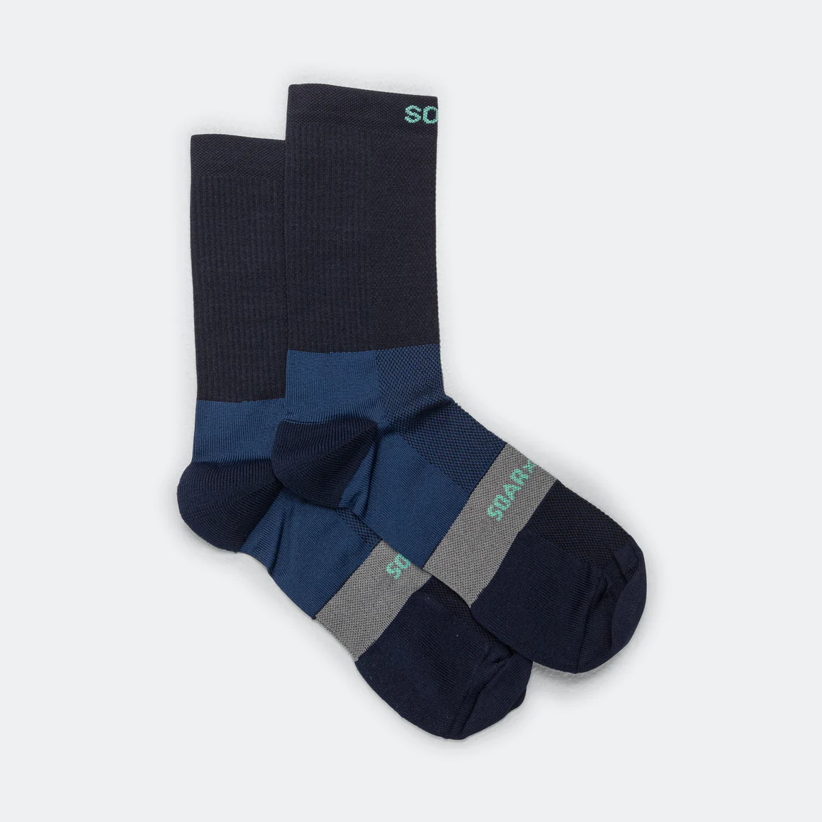 Buy SOAR Running Unisex Crew Sock - Navy for running in Singapore - Running Lab SG