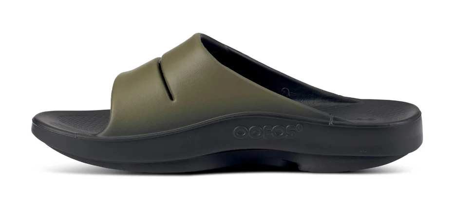 Buy OOFOS Unisex OOahh - Tactical Green for running in Singapore - Running Lab SG