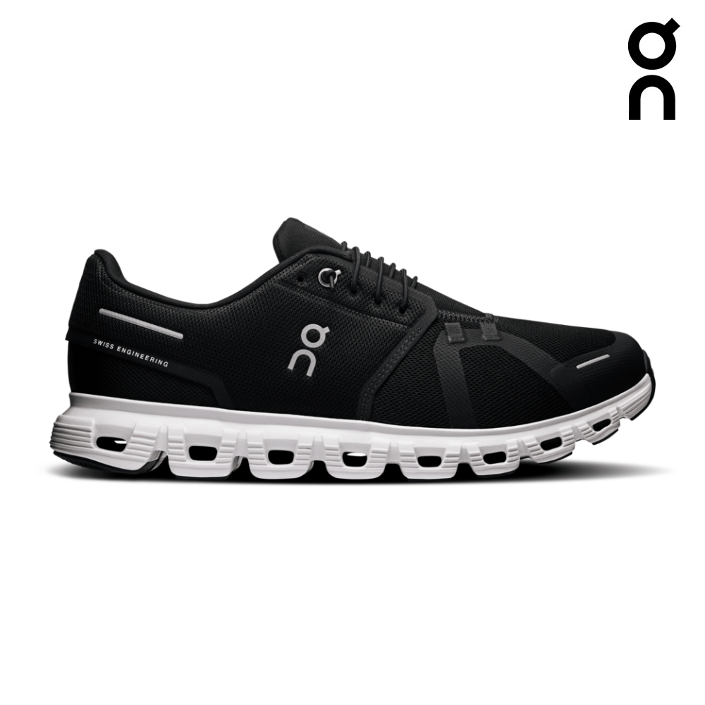 Buy On Men Cloud 6 - Black / White for running in Singapore - Running Lab SG