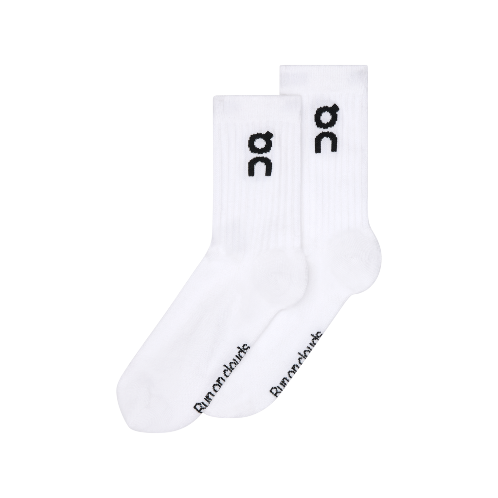 Buy On Unisex Logo Sock High 3-Pack - White for running in Singapore - Running Lab SG