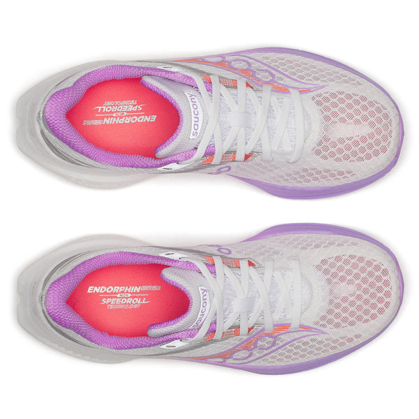 Saucony Women Endorphin Speed 5 - White / Crocus