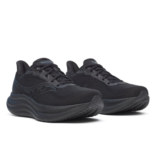 Saucony Men Triumph 23 Wide - Triple Black