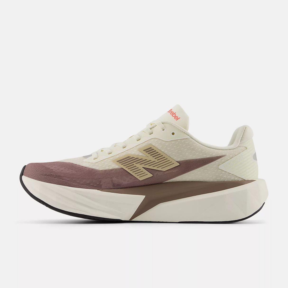 New Balance Women FuelCell Rebel V5 - Angora / Earth Shadow