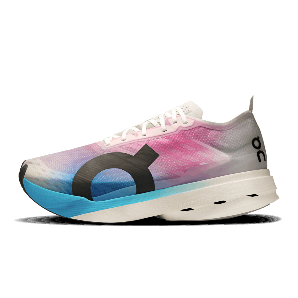 On Men Cloudboom Strike - White / Horizon