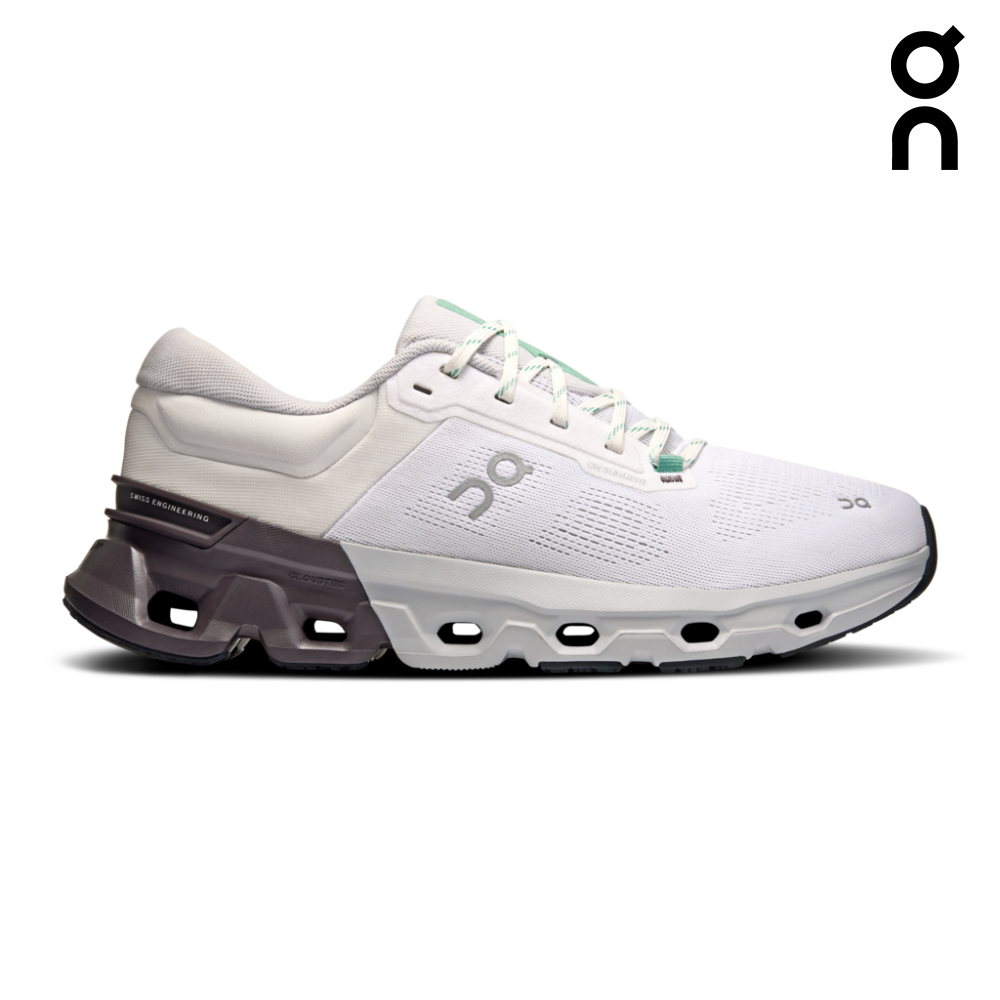On Men Cloudflyer 5 - White / Pebble