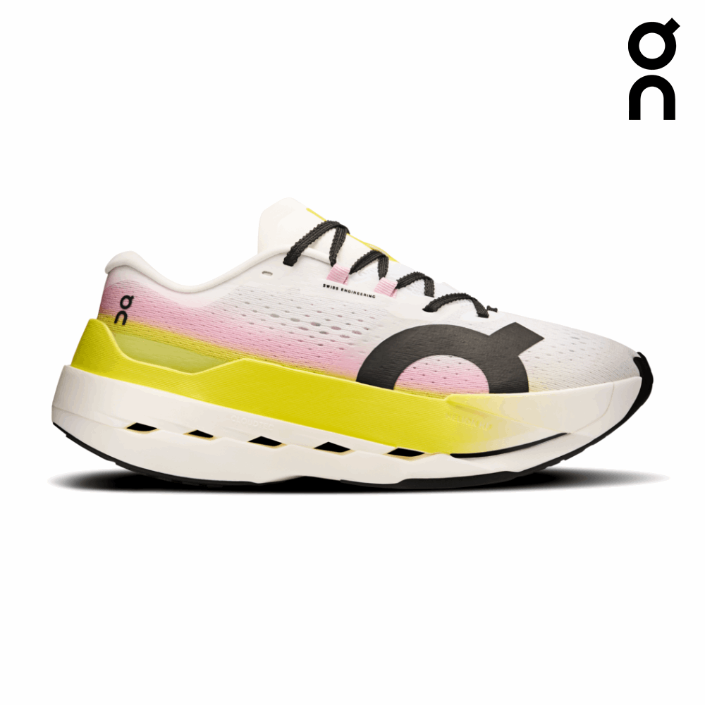 On Women Cloudboom Max - Lime / Raspberry