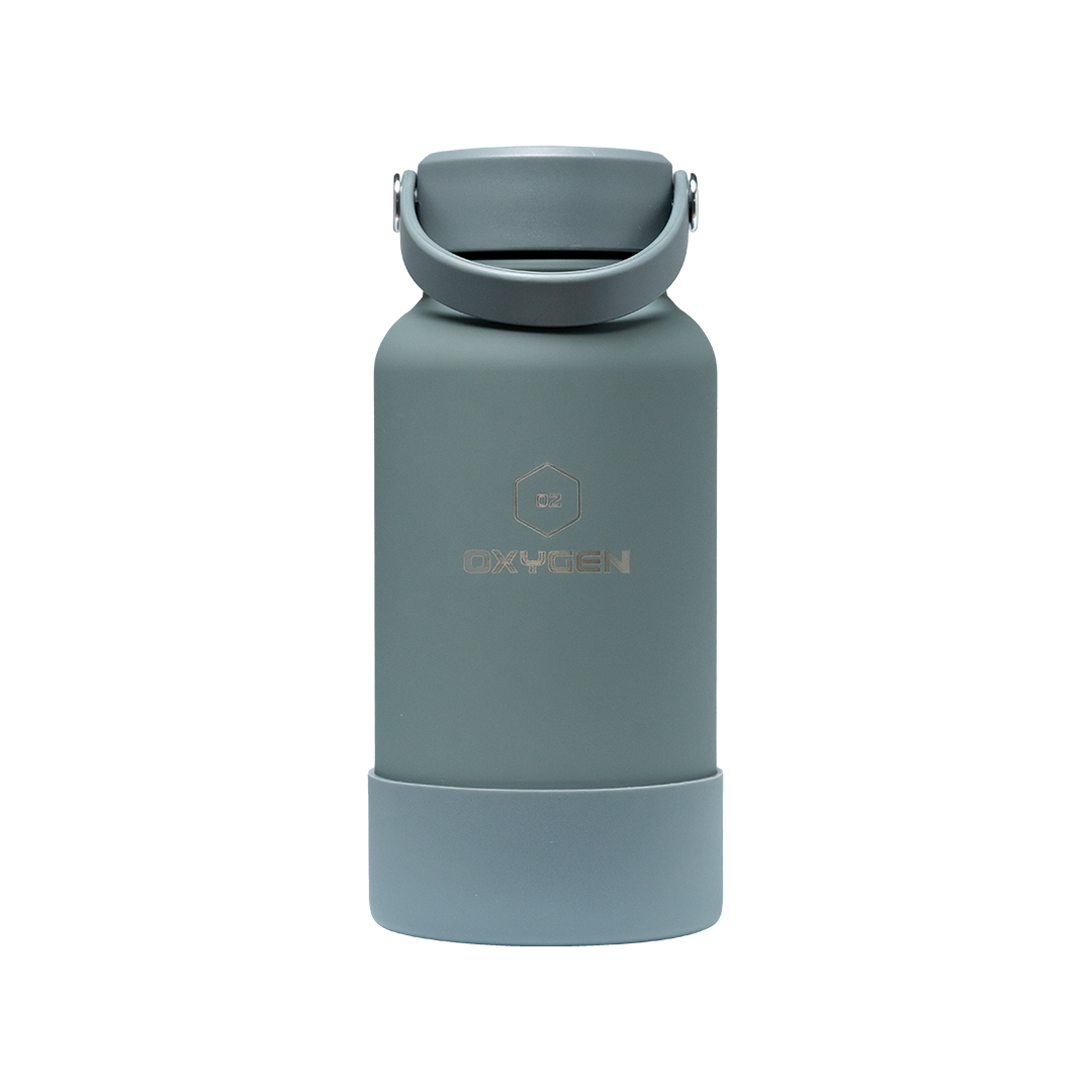 Oxygen Talon 650ml Stainless Steel Bottle - Grey