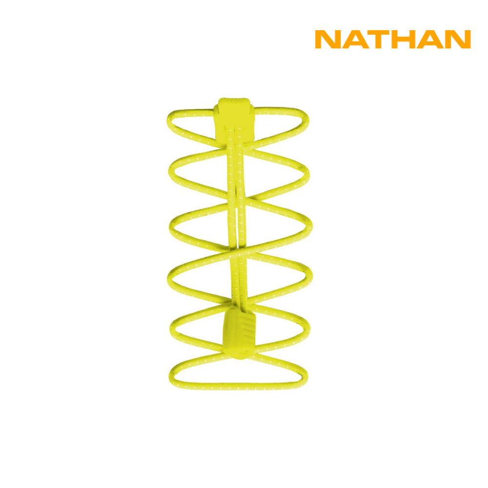 Nathan Sports Run Laces - Safety Yellow