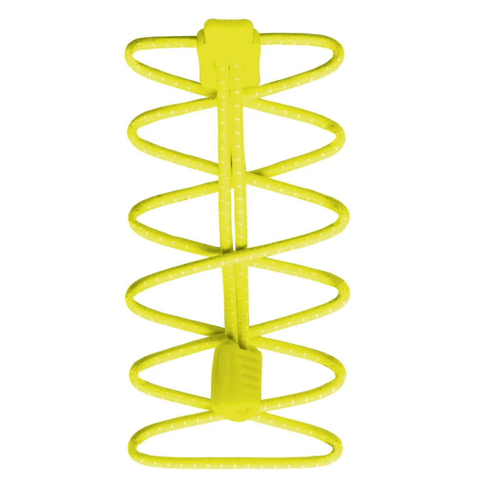 Nathan Sports Run Laces - Safety Yellow