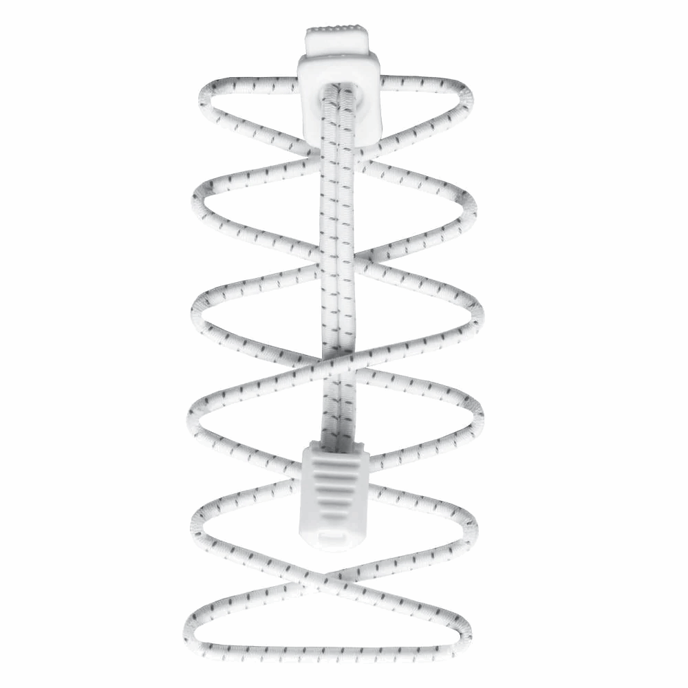 Nathan Sports Run Laces - White