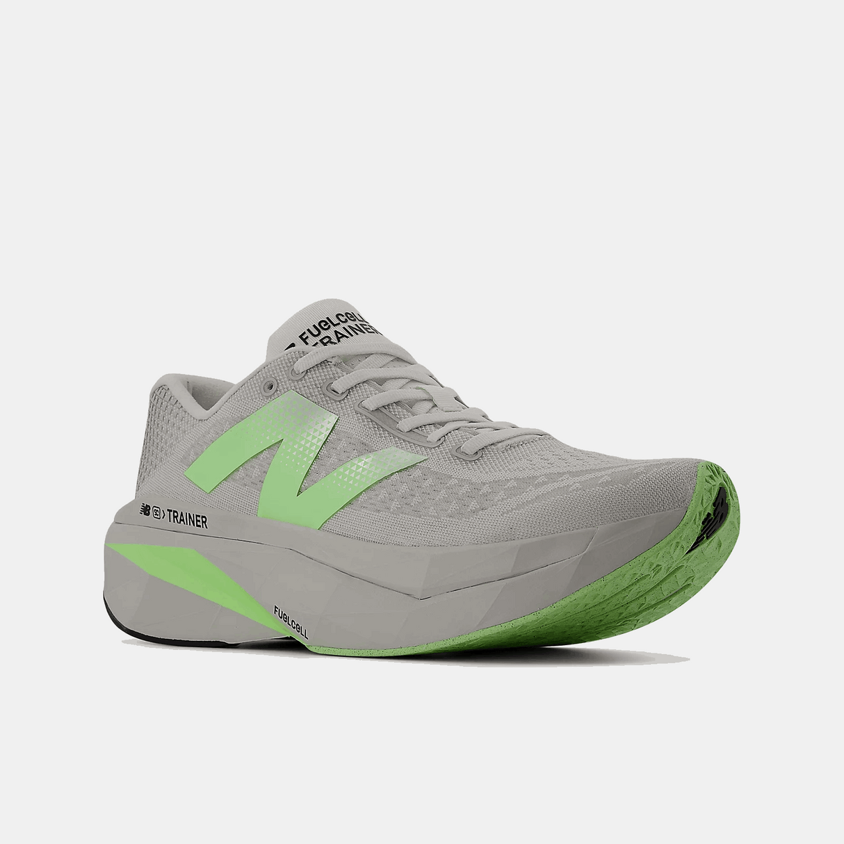 New Balance Men FuelCell SuperComp Trainer V3 - Grey Matter / Mint Flash