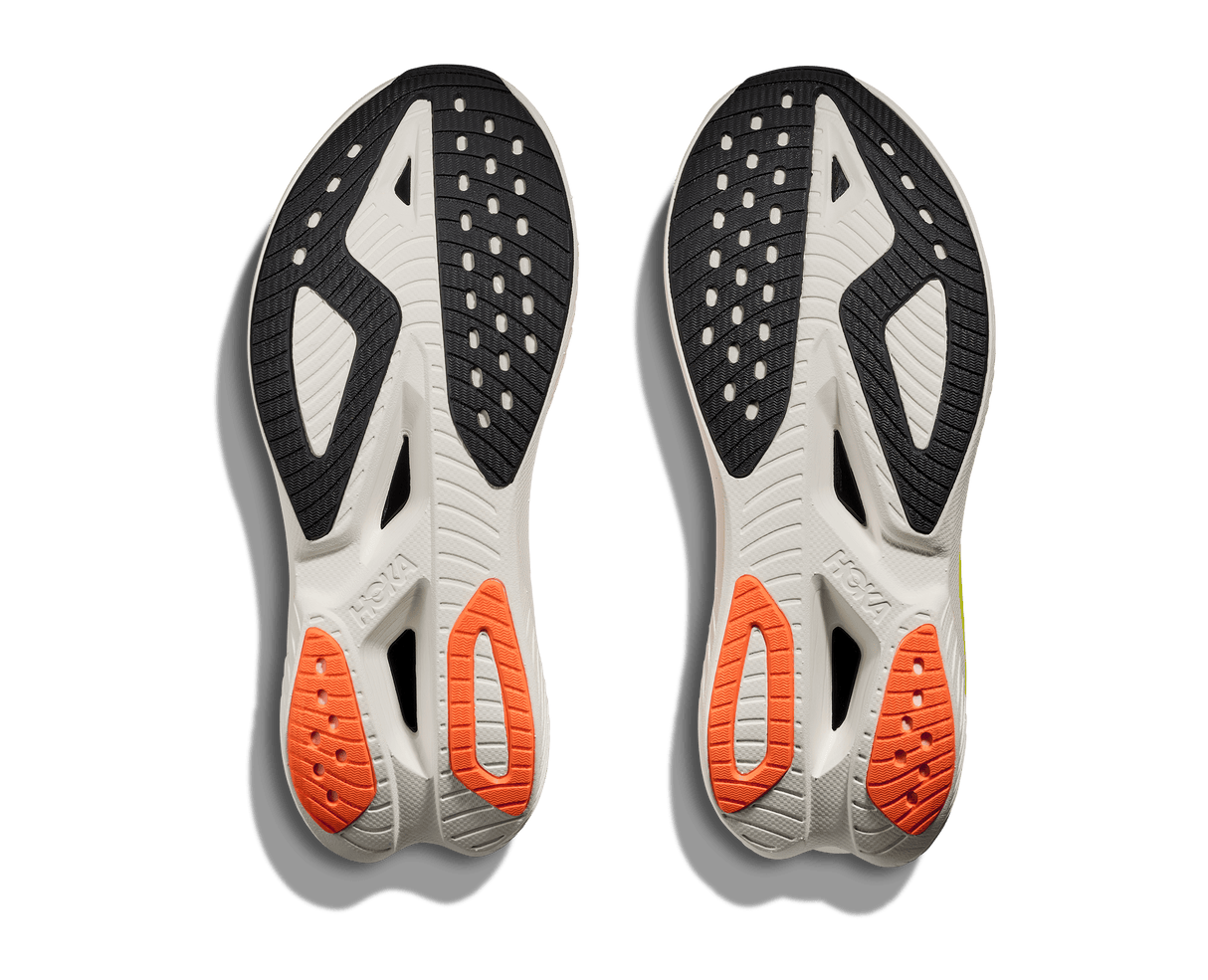 HOKA Women Mach X 3 Wide - Neon Rose / Neon Tangerine