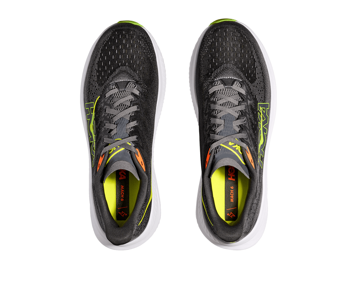 HOKA Men Mach 6 - Gravel / Asphalt Grey