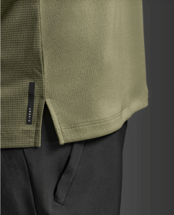 2XU Men Aero Mesh Tee - Alpine / Black Reflective