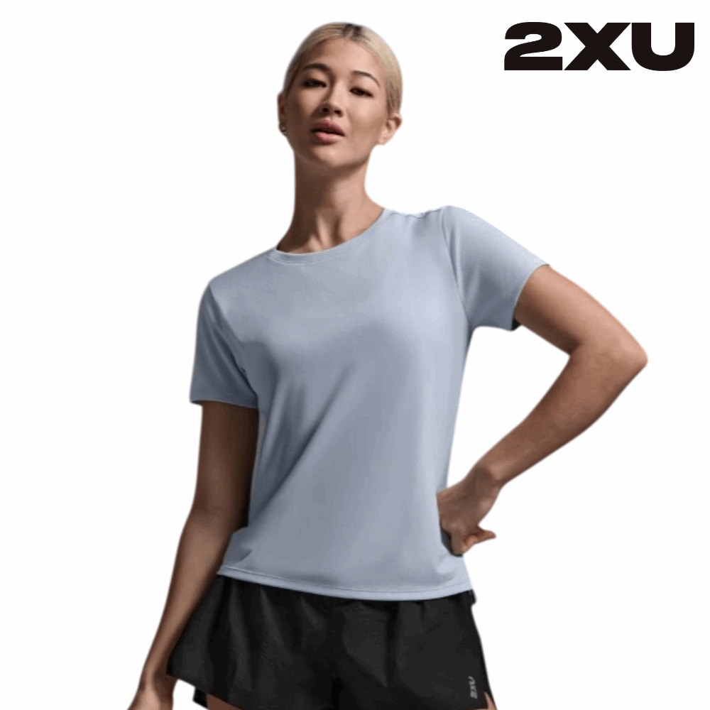 2XU Women Aero Mesh Tee - Halogen / Halogen Reflective