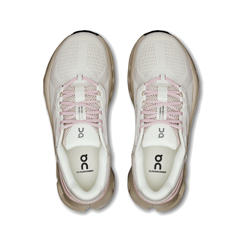 On Women Cloudrunner 2 Wide - Ivory / Mauve