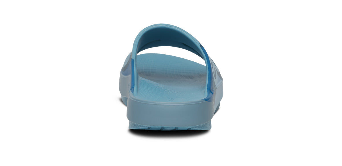 Buy OOFOS Unisex OOahh Sport - Ocean Blue Wave for running in Singapore - Running Lab SG