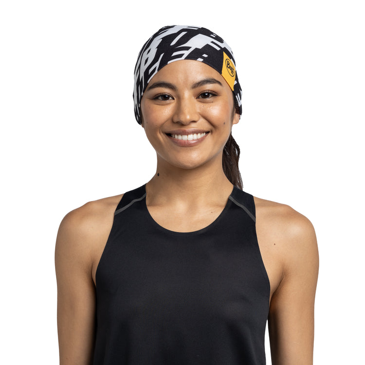 BUFF® CoolNet UV® Wide Headband - Logo Multi