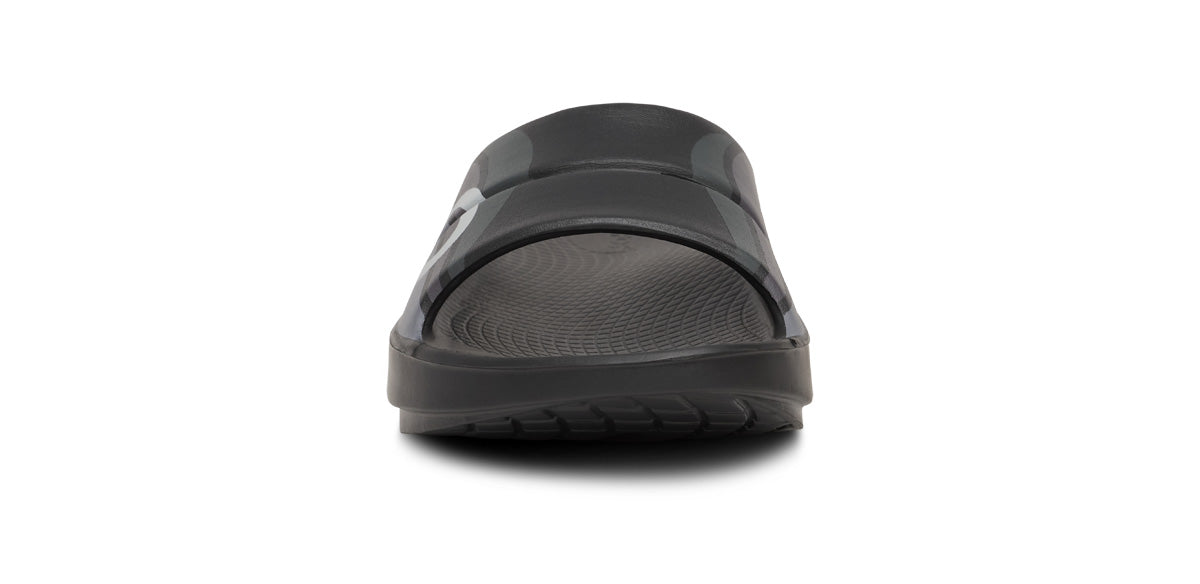 Buy OOFOS Unisex OOahh Sport - Black Wave for running in Singapore - Running Lab SG