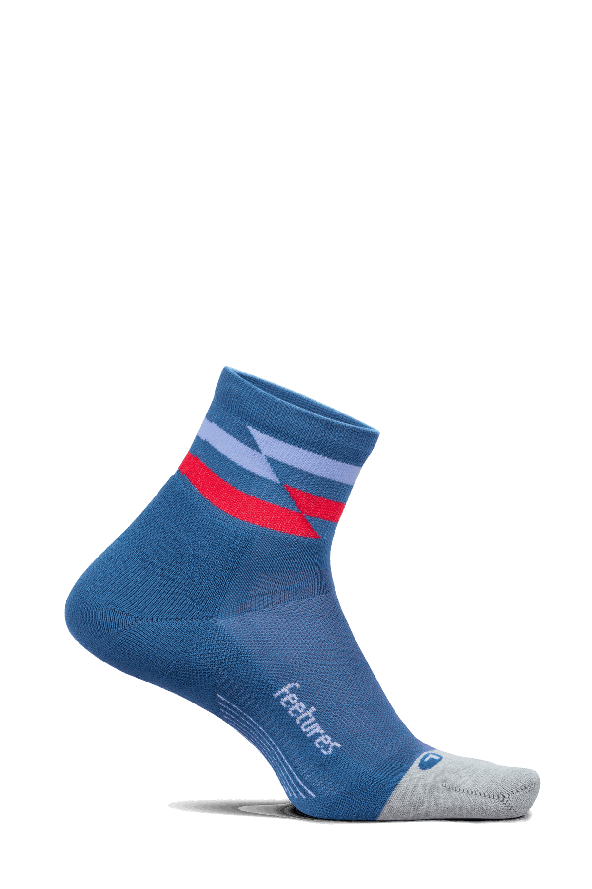 Buy Feetures Active Elite Light Cushion Quarter - Blue Track for running in Singapore - Running Lab SG