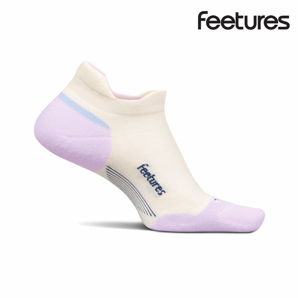Buy Feetures Active Elite Max Cushion No Show Tab - Lilac Breeze for running in Singapore - Running Lab SG