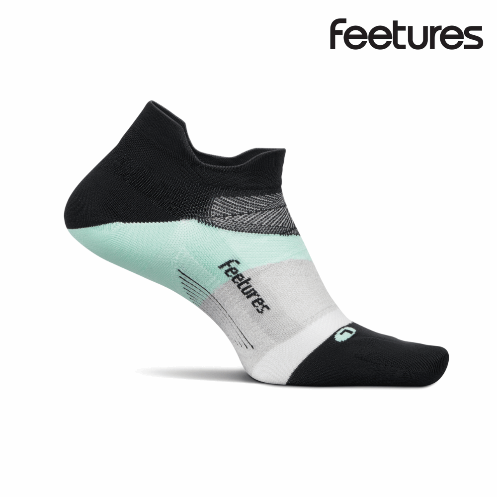 Buy Feetures Active Elite Ultra Light Cushion No Show Tab - Mint Chip for running in Singapore - Running Lab SG