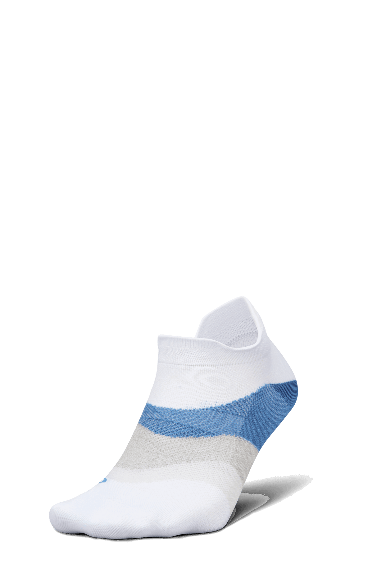 Buy Feetures Active Elite Ultra Light Cushion No Show Tab - White Tide for running in Singapore - Running Lab SG