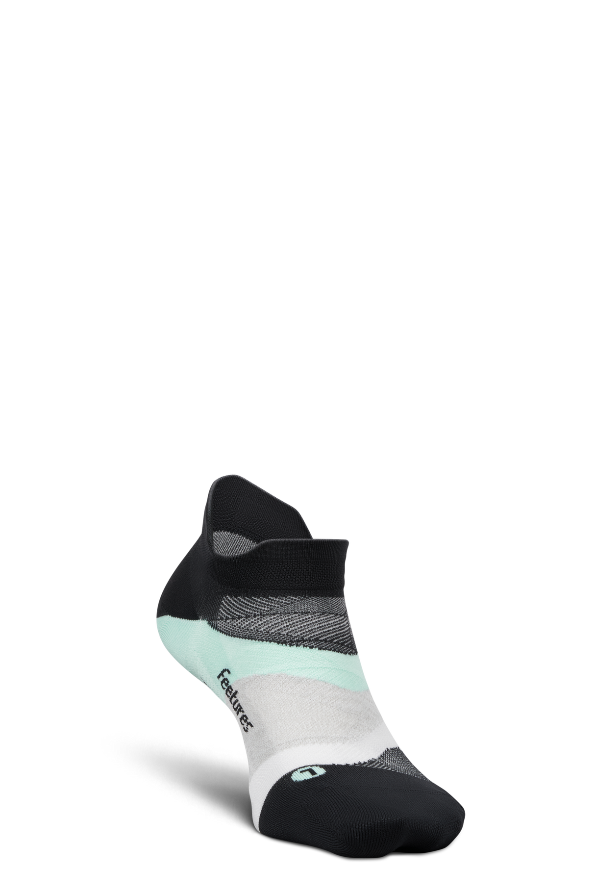 Feetures Active Elite Ultra Light Cushion No Show Tab - Mint Chip