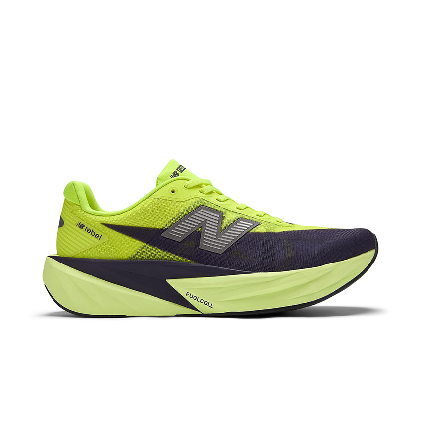 New Balance Men FuelCell Rebel v5 - Alkaline Green / Boysenberry