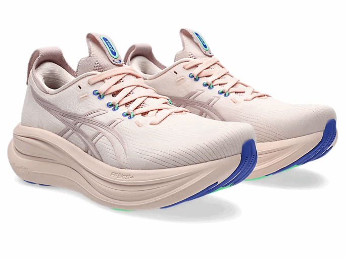 Buy ASICS Women Gel-Nimbus 28 Wide - Pearl Pink / Morganite for running in Singapore - Running Lab SG
