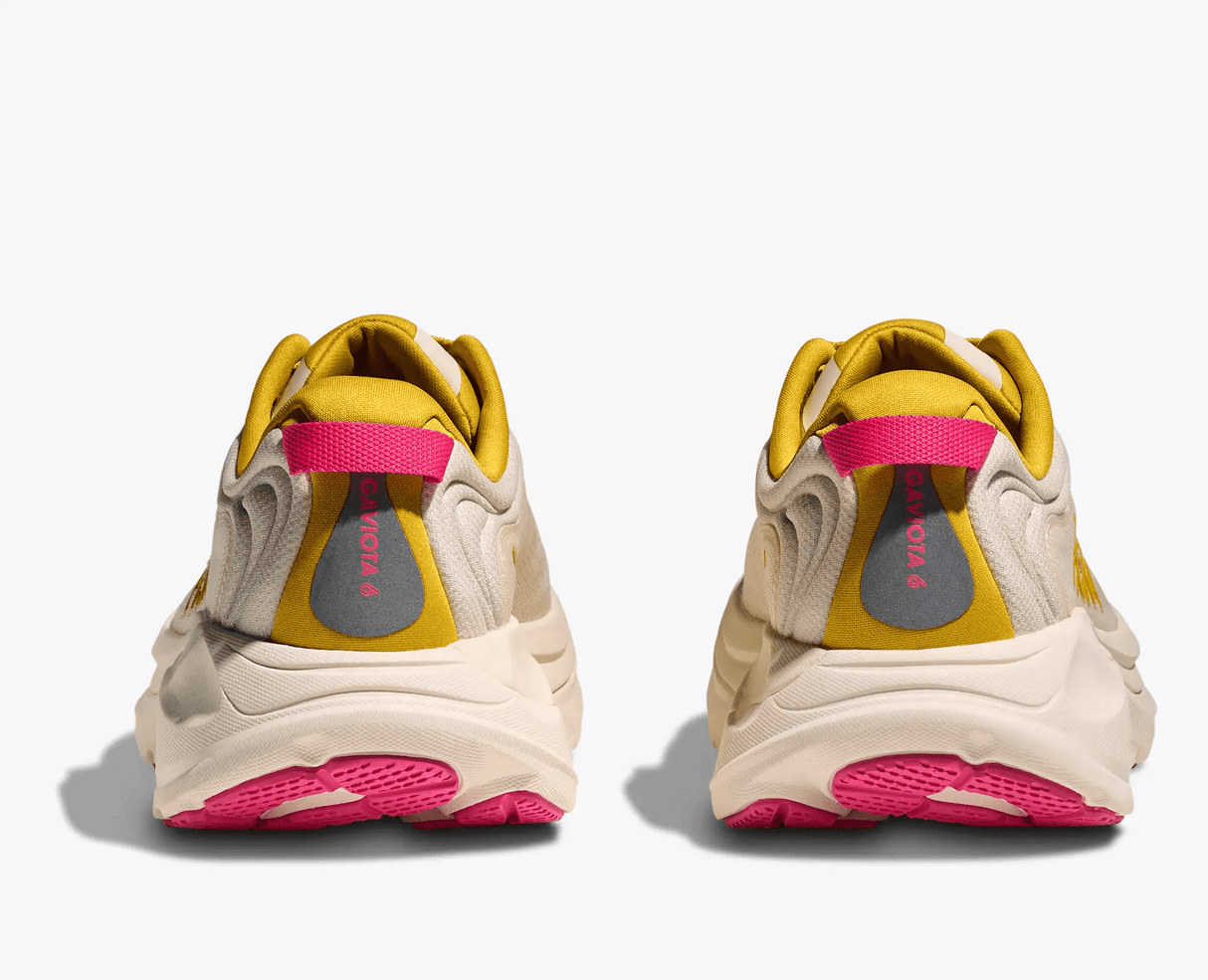 Buy HOKA Women Gaviota 6 Wide - Birch / Yellow Gold for running in Singapore - Running Lab SG