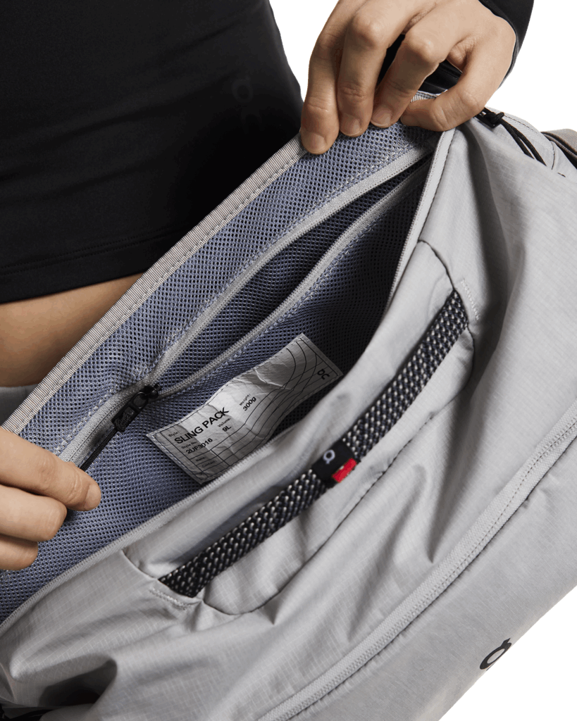Buy On Unisex Sling Pack 9L - Glacier / Black for running in Singapore - Running Lab SG