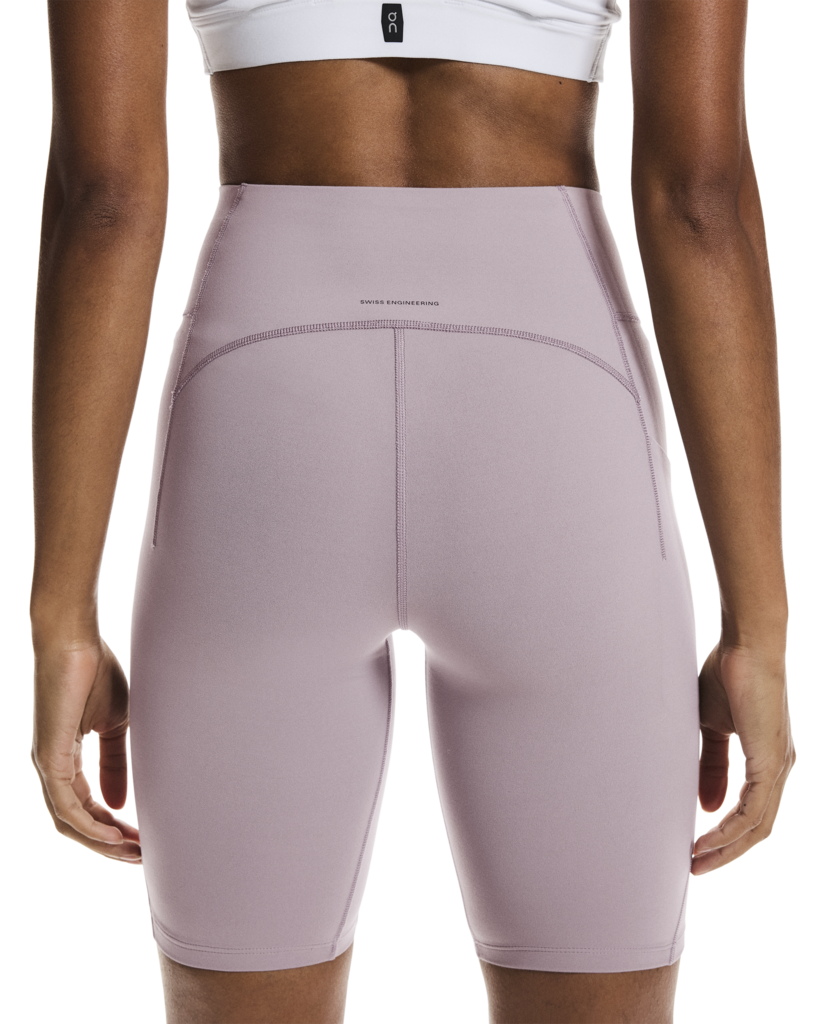 On Women Studio Tights Short - Heron