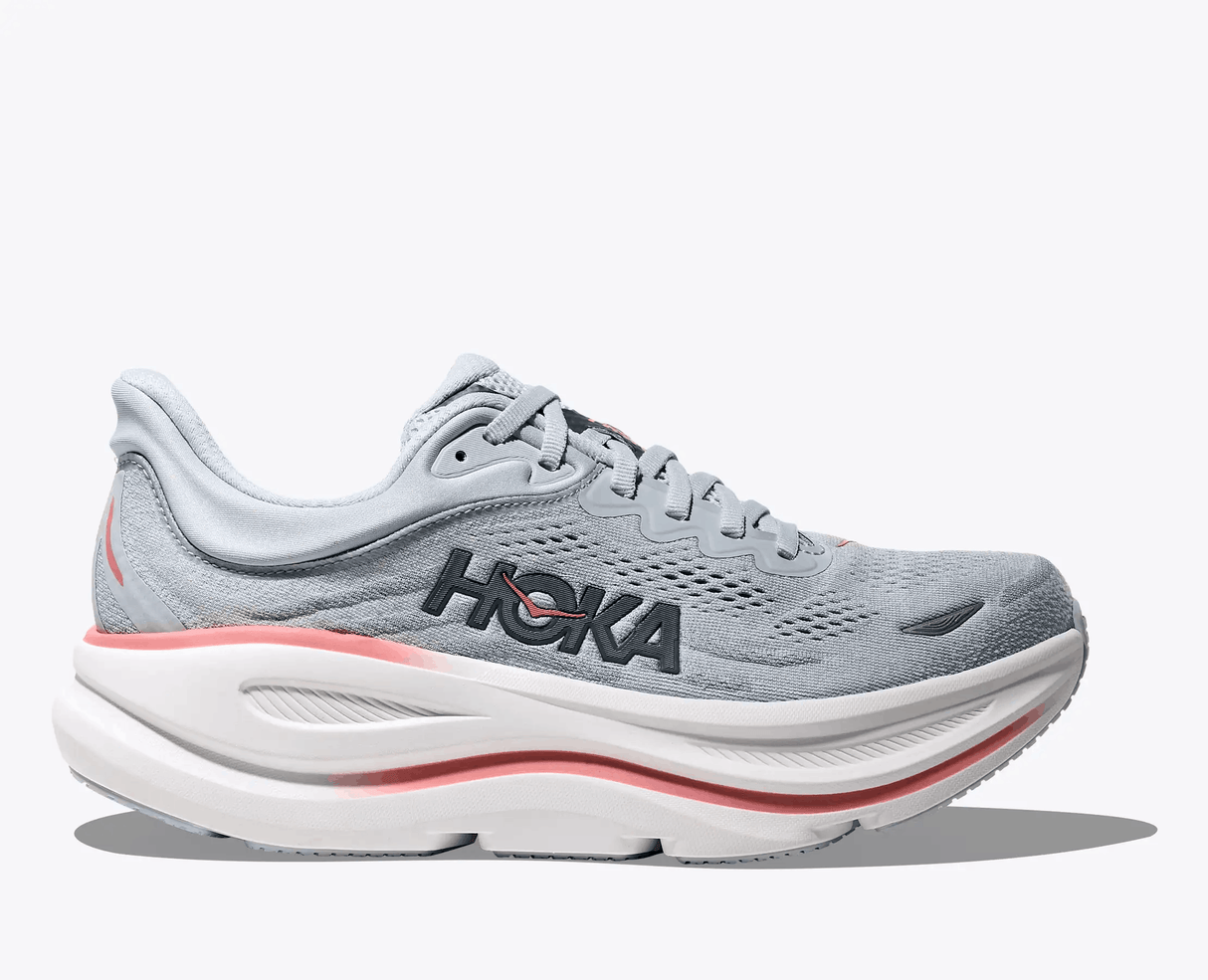 Buy HOKA Women Bondi 9 Wide - Mineral Blue / Washed Blue for running in Singapore - Running Lab SG