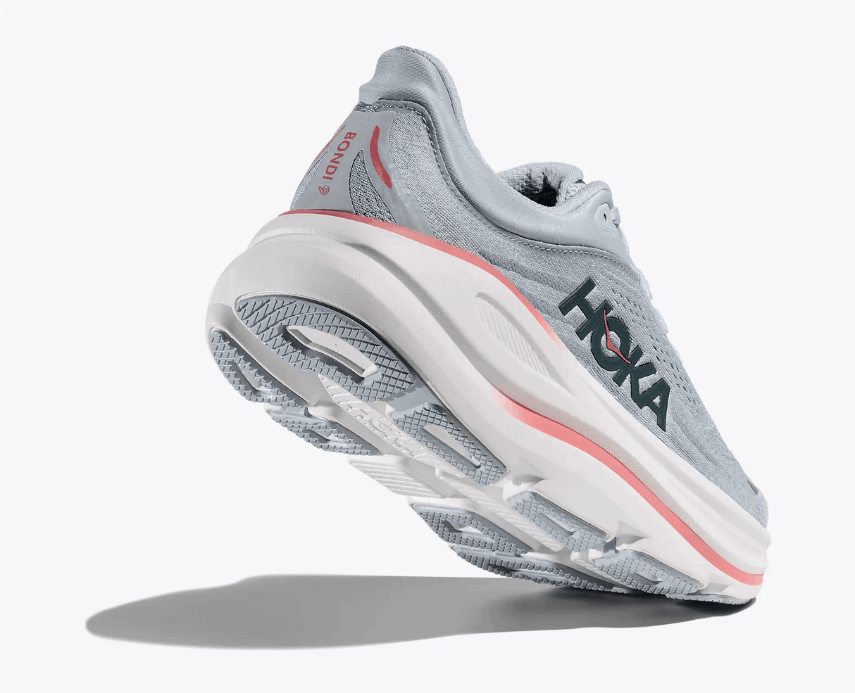 Buy HOKA Women Bondi 9 Wide - Mineral Blue / Washed Blue for running in Singapore - Running Lab SG