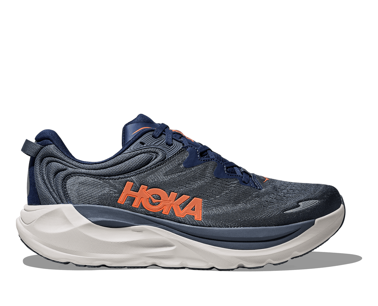 Buy HOKA Men Gaviota 6 Wide - Midnight Blue / Faded Navy for running in Singapore - Running Lab SG