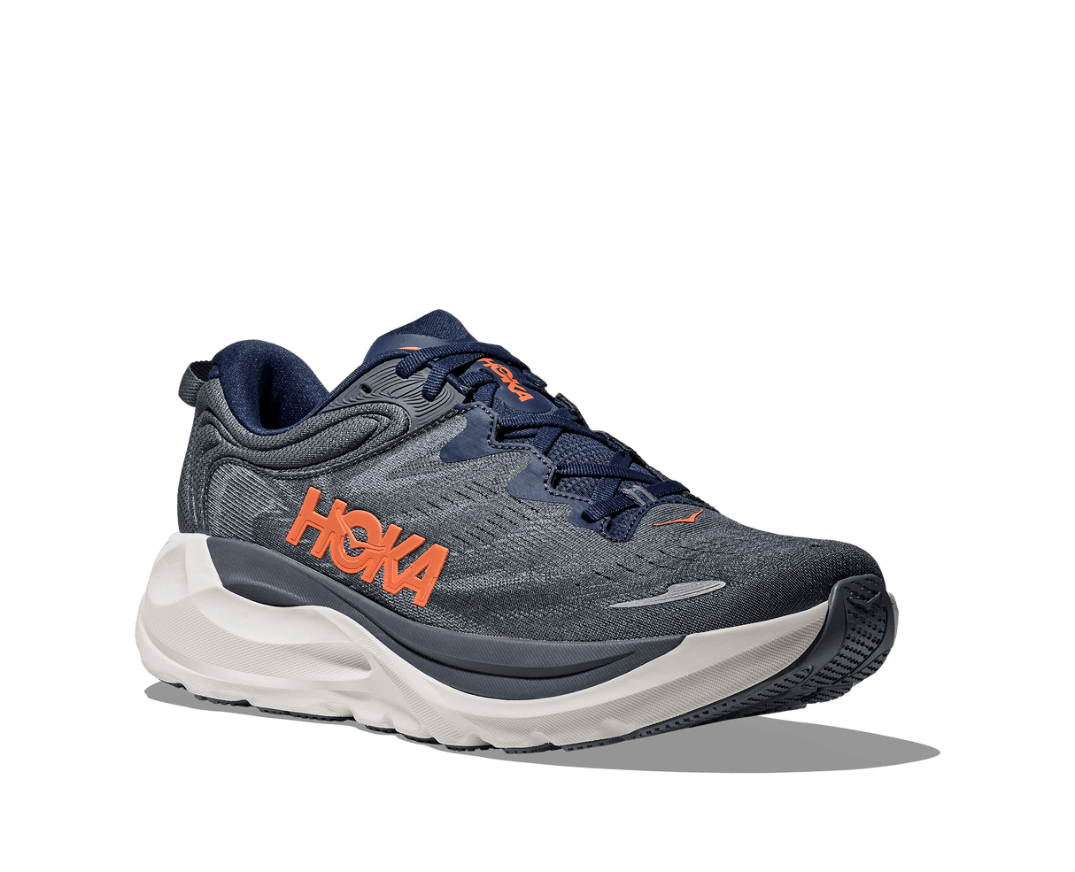 Buy HOKA Men Gaviota 6 Wide - Midnight Blue / Faded Navy for running in Singapore - Running Lab SG