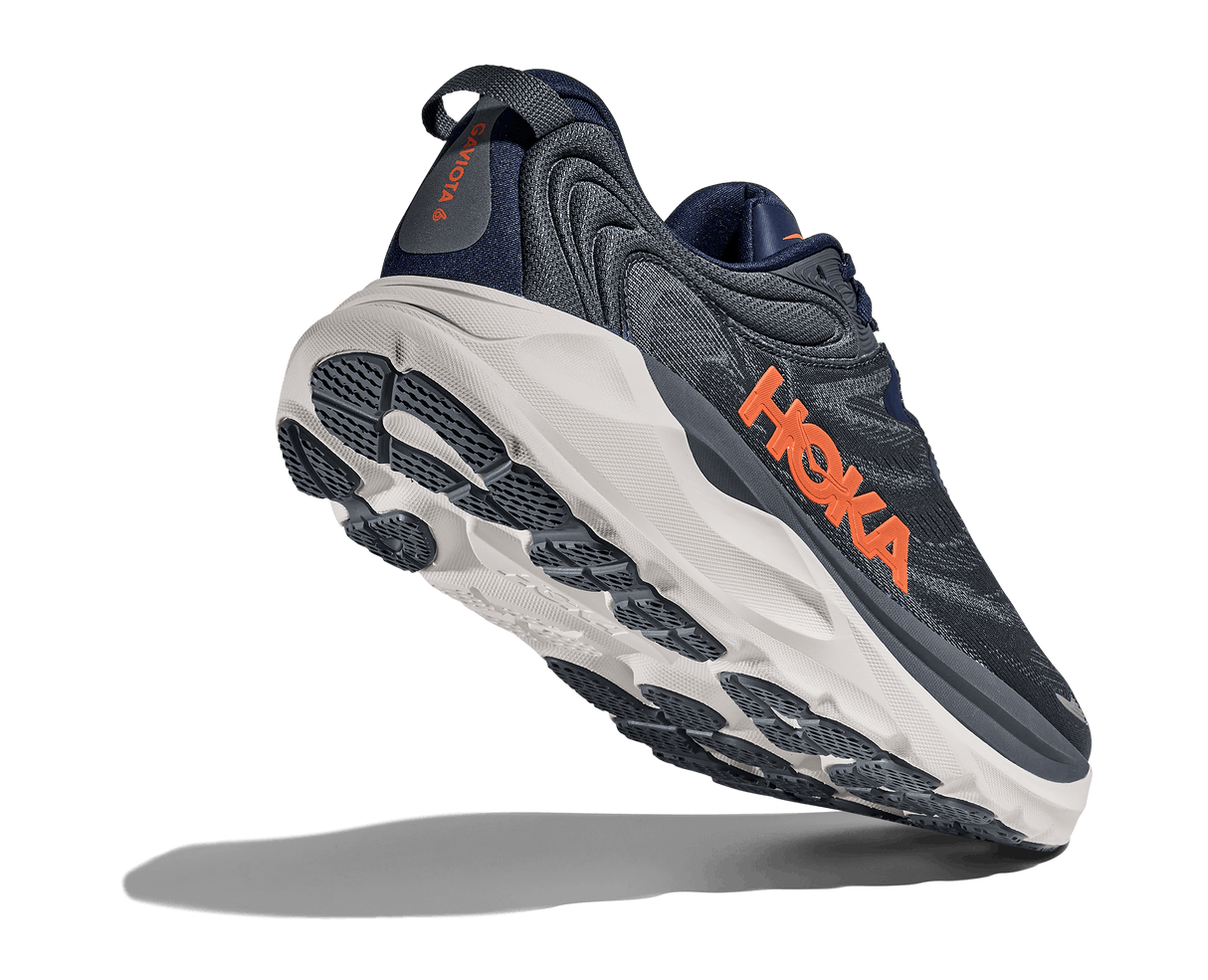 Buy HOKA Men Gaviota 6 Wide - Midnight Blue / Faded Navy for running in Singapore - Running Lab SG