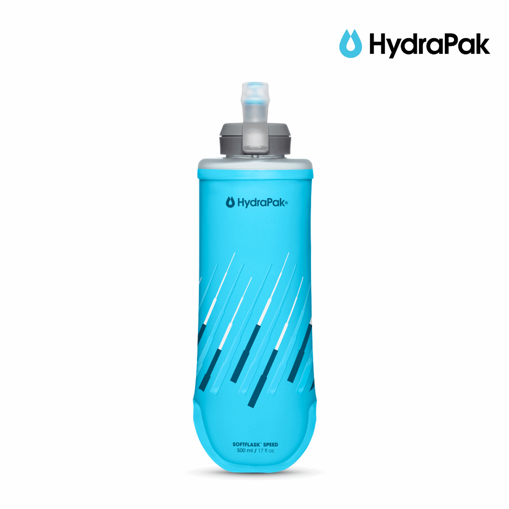 Buy HydraPak SoftFlask™ Speed 500ml - Malibu Blue for running in Singapore - Running Lab SG